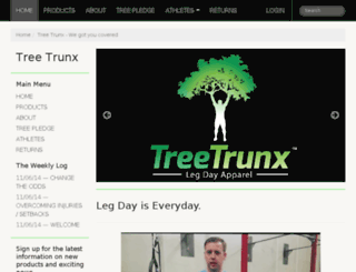 treetrunxfitness.com screenshot