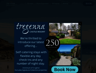 tregenna-castle.co.uk screenshot