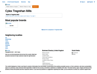 tregrehan-mills.cylex-uk.co.uk screenshot