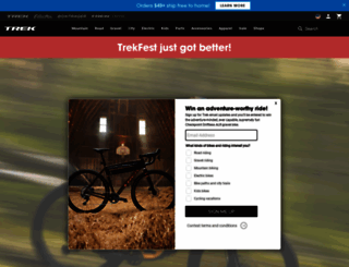 trekfactorydemo.com screenshot