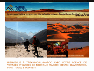 trekking-au-maroc.com screenshot