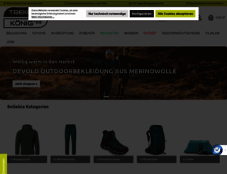trekking-koenig.de screenshot