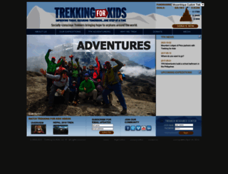 trekkingforkids.org screenshot