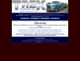 trektrans.com screenshot