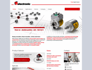 trelectronic.com.tr screenshot