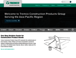 tremcocpg-asiapacific.com screenshot