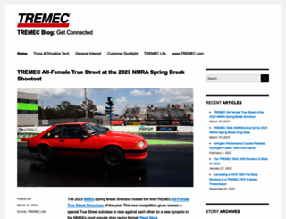 tremec-blog.com screenshot