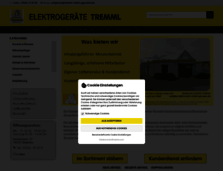 tremml-elektrogeraete.de screenshot