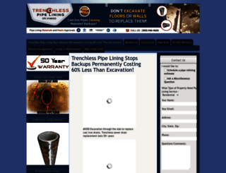 trenchless-pipelining.com screenshot
