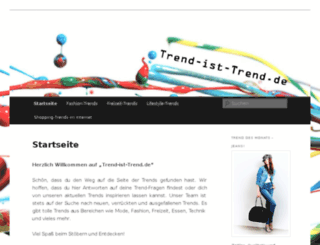 trend-ist-trend.de screenshot