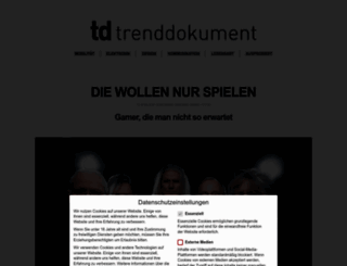 trenddokument.com screenshot