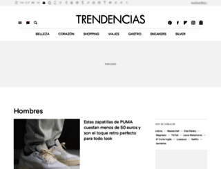 trendenciashombre.com screenshot