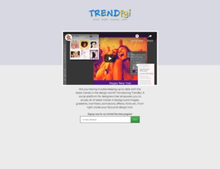 trendfyi.launchrock.com screenshot