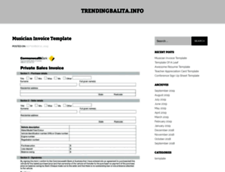 trendingbalita.info screenshot