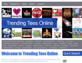 trendingteesonline.com screenshot
