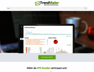 trendmailer.ch screenshot