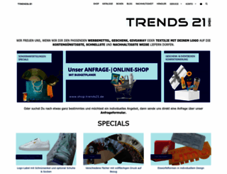 trends21.de screenshot