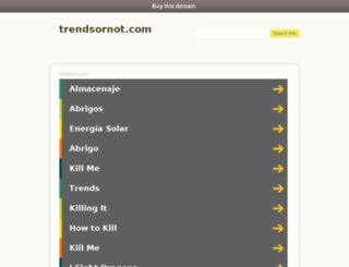 trendsornot.com screenshot