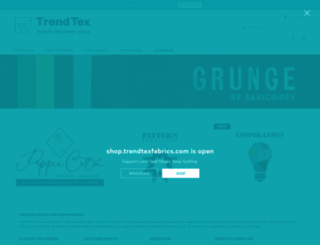 trendtexfabrics.com screenshot