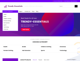 trendy-essentials.com screenshot