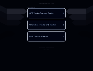 trendy-tracker.com screenshot