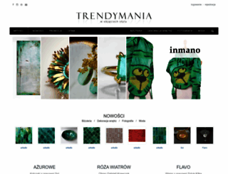 trendymania.pl screenshot