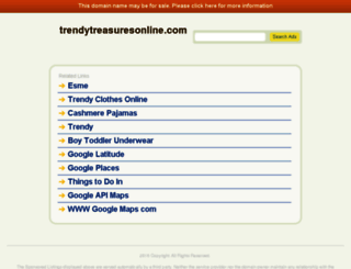 trendytreasuresonline.com screenshot