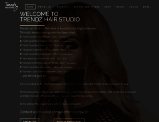 trendzstudio.com.au screenshot