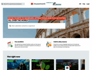 trenitalia.musement.com screenshot