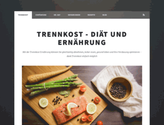 trennkost-tabelle.com screenshot