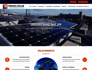 trenoxsolar.com screenshot