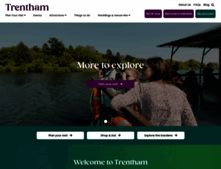 trentham.co.uk screenshot