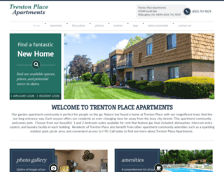 trentonplaceapartments.com screenshot