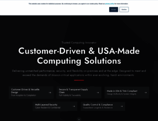 trentonsystems.com screenshot