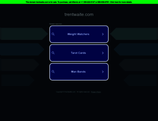 trentwaite.com screenshot