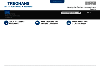 treohans.com screenshot