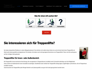treppenlift-einkaufsfuehrer.de screenshot
