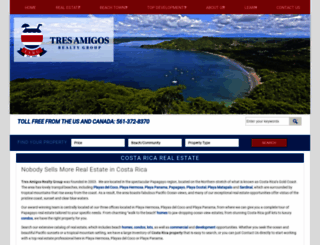 tresamigos-cr.com screenshot