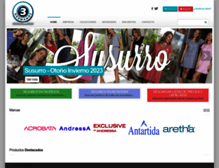 treshermanos.com.ar screenshot