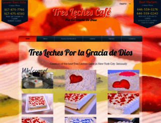 treslechescafe.com screenshot