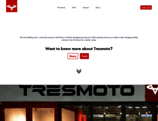 tresmoto.in screenshot