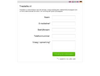 trestelle.nl screenshot