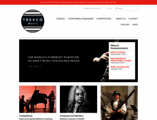 trevcomusic.com screenshot