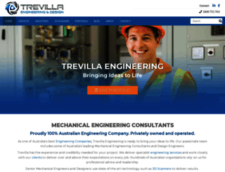 trevillaengineering.com.au screenshot