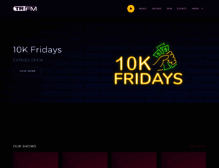 trfm.com.au screenshot