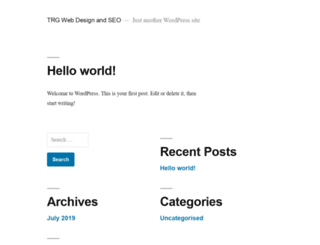 trg-web-design.co.uk screenshot