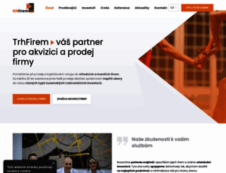 trhfirem.cz screenshot