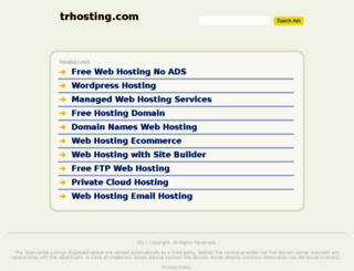trhosting.com screenshot