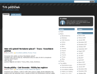 trhpoziciek.com screenshot
