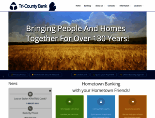 tri-countybank.com screenshot